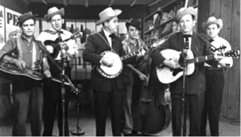 Photo of bluegrass band 1957